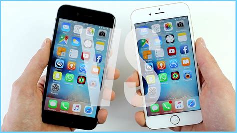 différence iphone 6 et 6s.